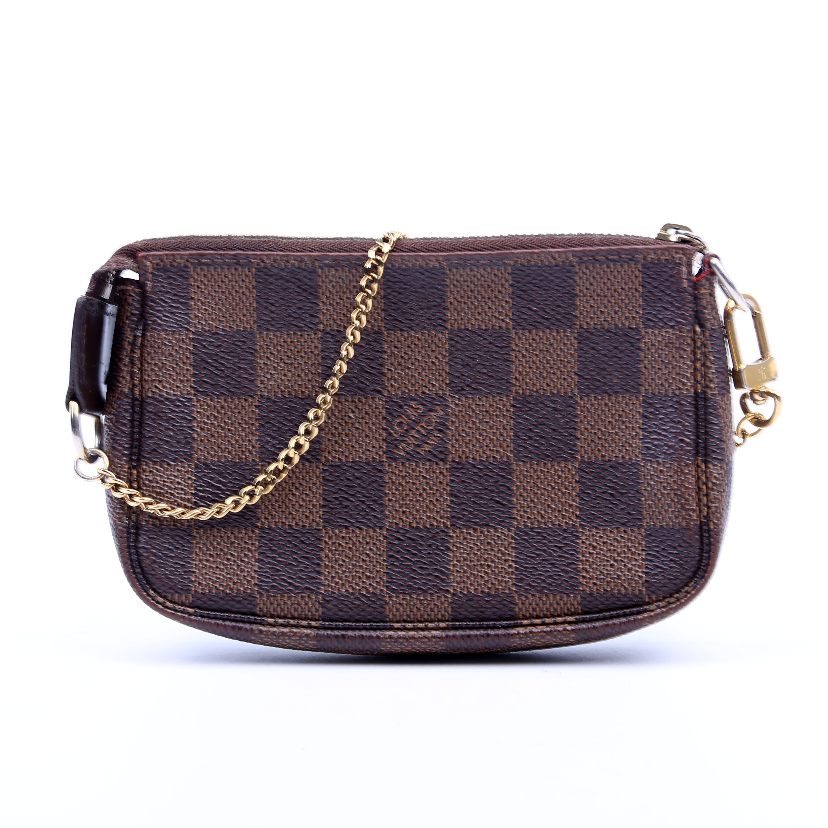 Louis Vuitton Pochette Accessories Mini Damier Ebene