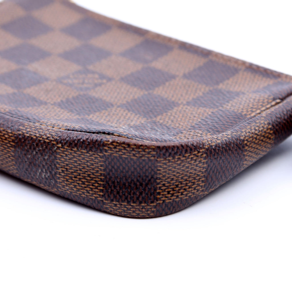 Louis Vuitton Pochette Accessories Mini Damier Ebene