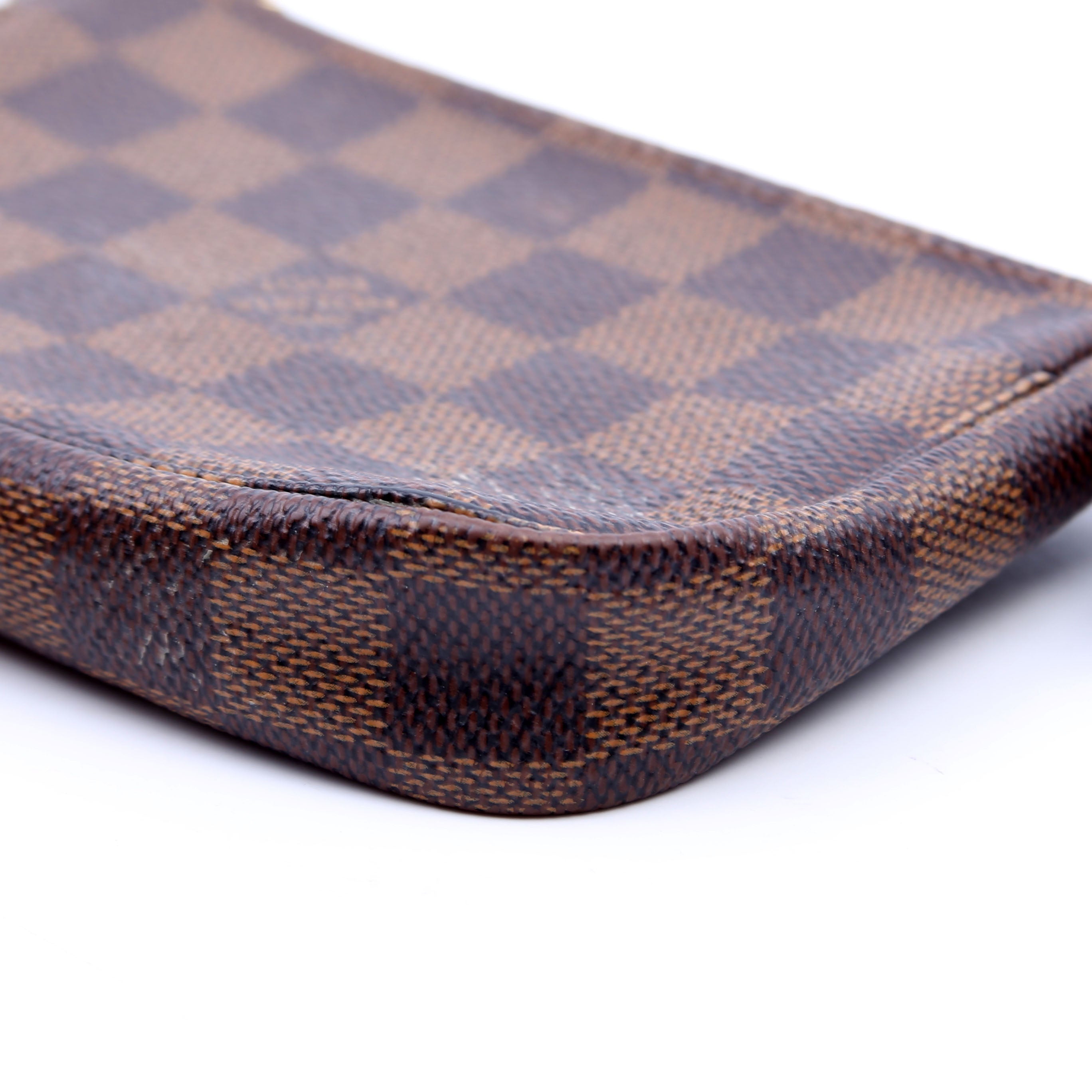 Louis Vuitton Pochette Accessories Mini Damier Ebene