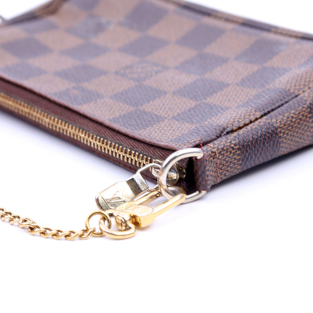 Louis Vuitton Pochette Accessories Mini Damier Ebene