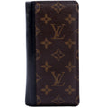 Louis Vuitton Brazza Wallet Macassar Monogram Black