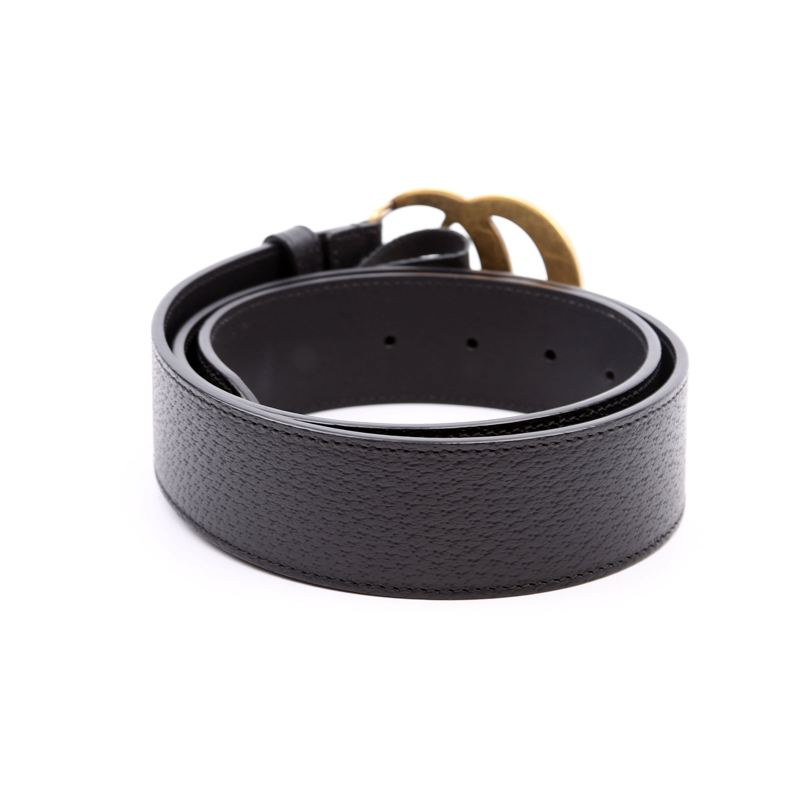 Gucci 406831 GG Marmont Belt Size 85/34 Black