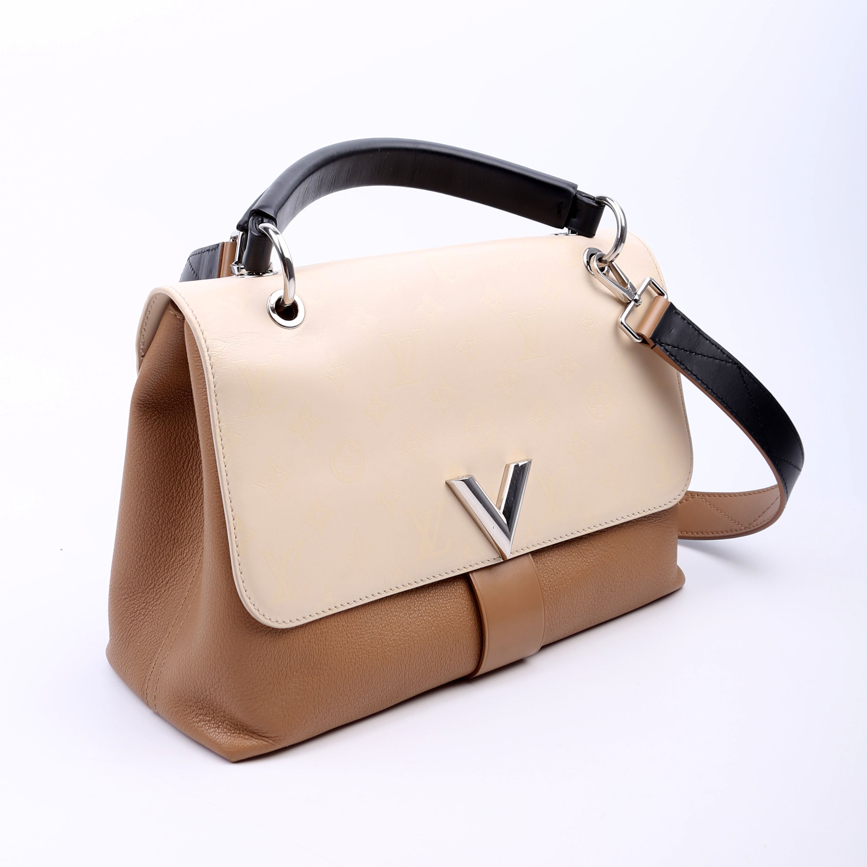 Louis Vuitton Very One Handle monogram Calfskin Tan