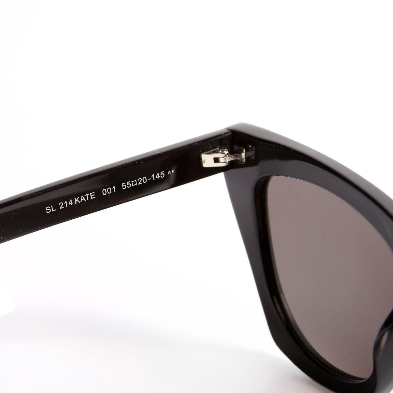 Saint Laurent SL 214 Kate Cat Eye Sunglasses Black