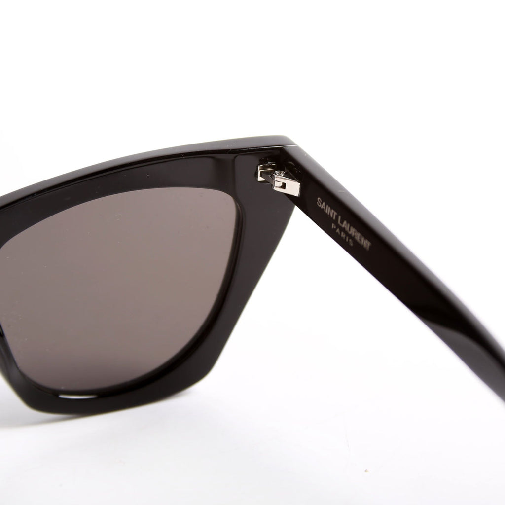 Saint Laurent SL 214 Kate Cat Eye Sunglasses Black