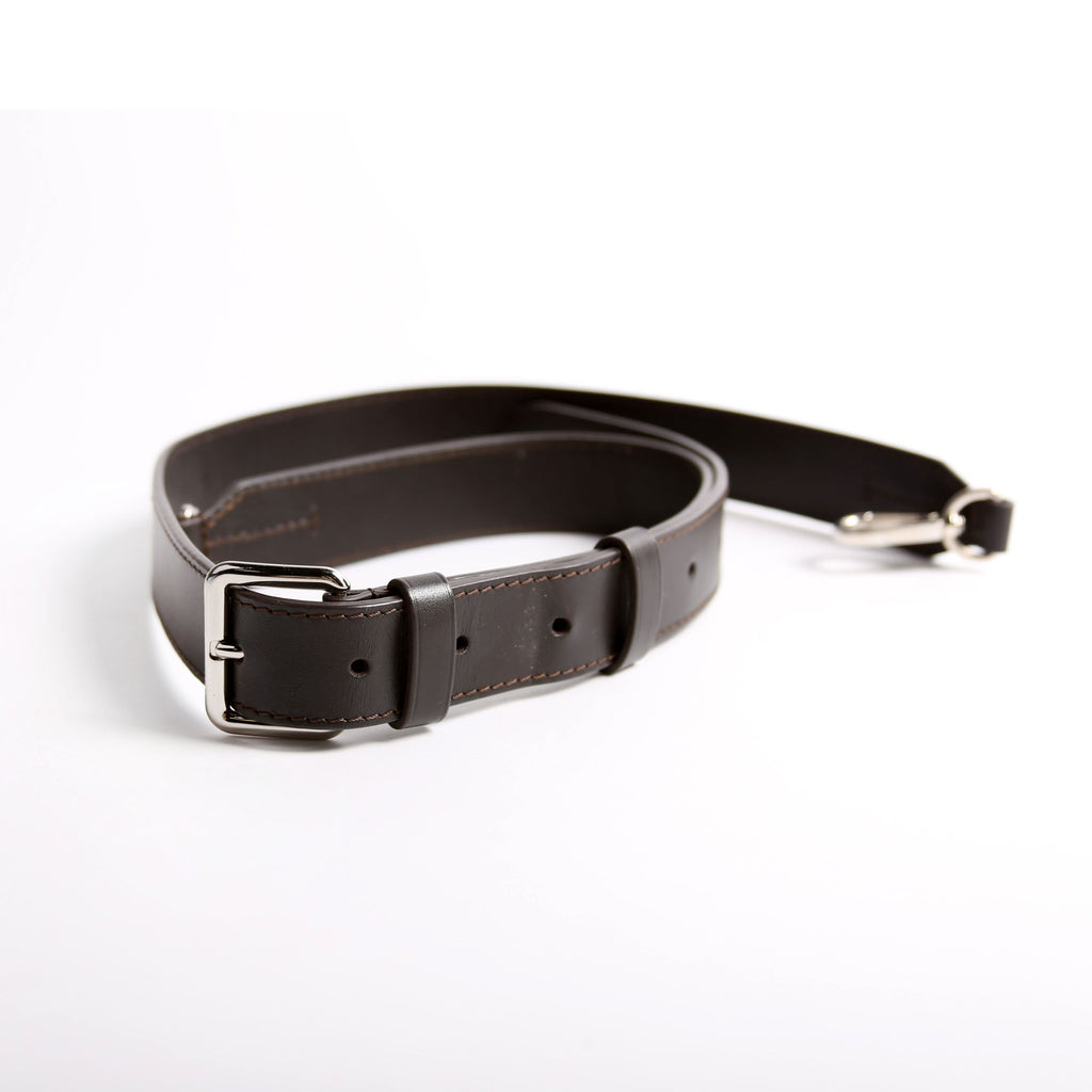 Louis Vuitton 30MM Calfskin Adjustable Shoulder Strap Brown