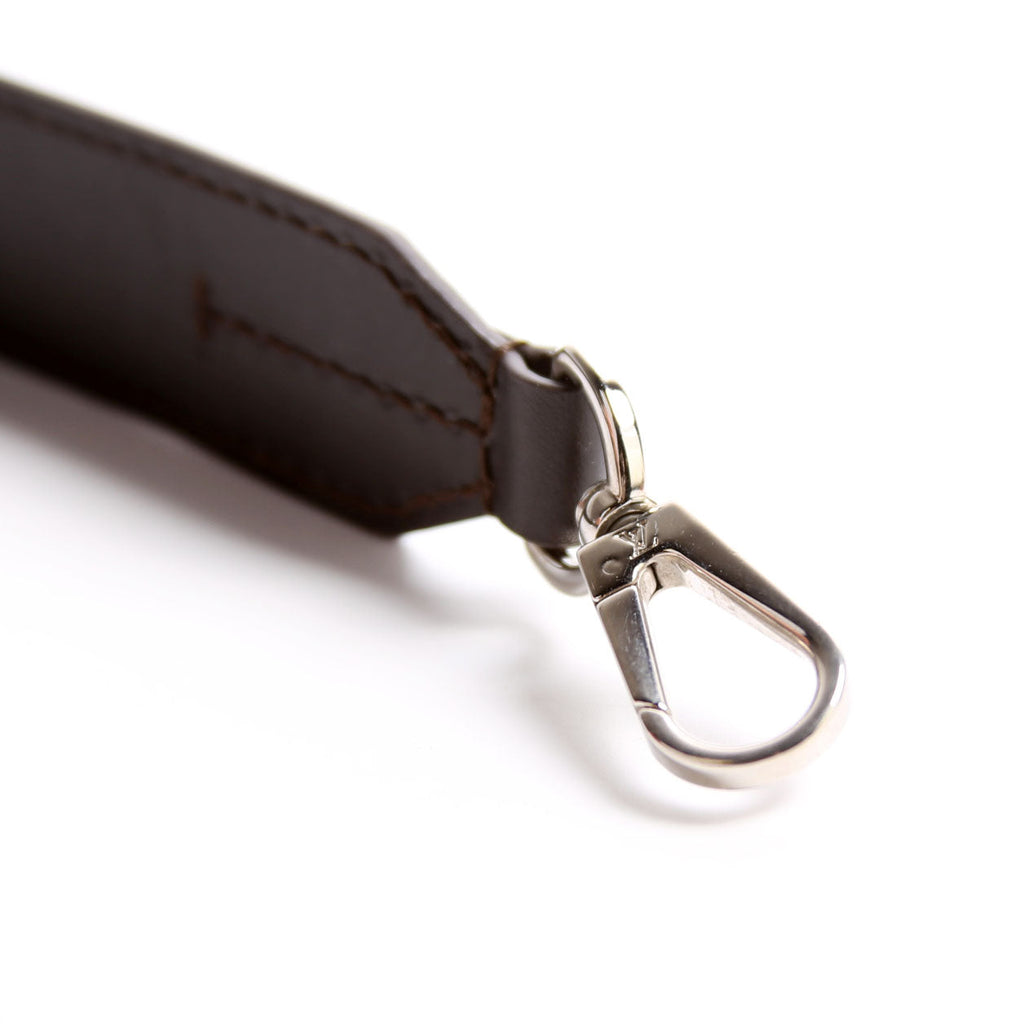 Louis Vuitton 30MM Calfskin Adjustable Shoulder Strap Brown