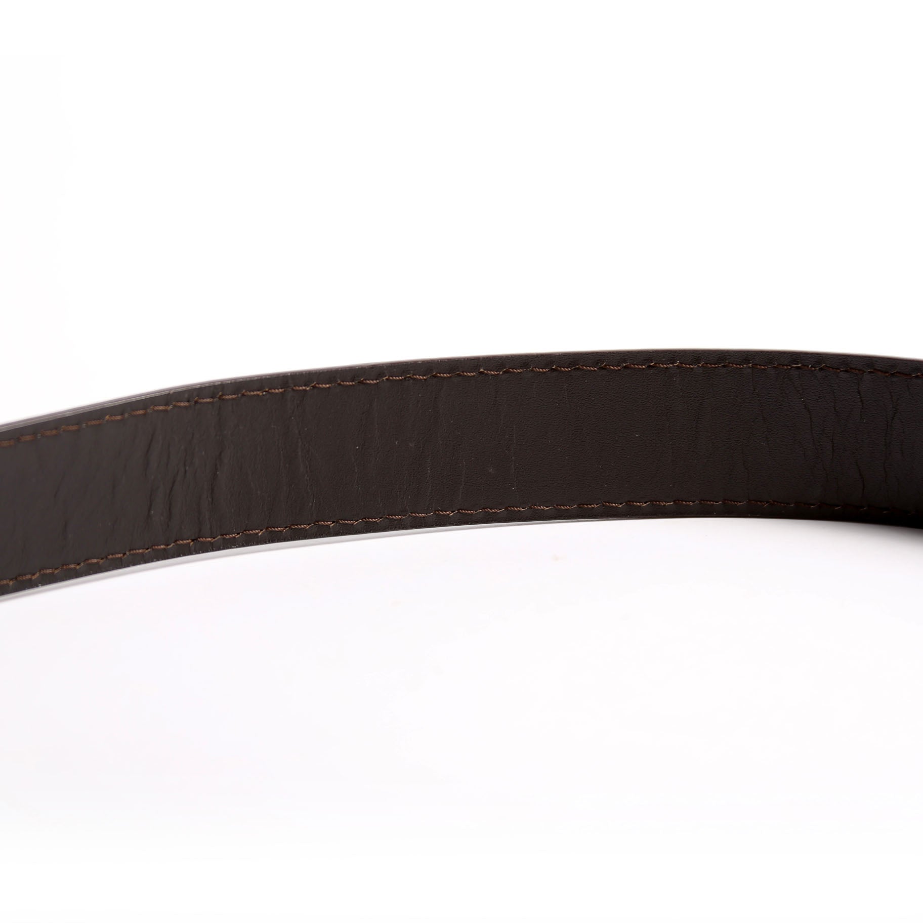 Louis Vuitton 30MM Calfskin Adjustable Shoulder Strap Brown