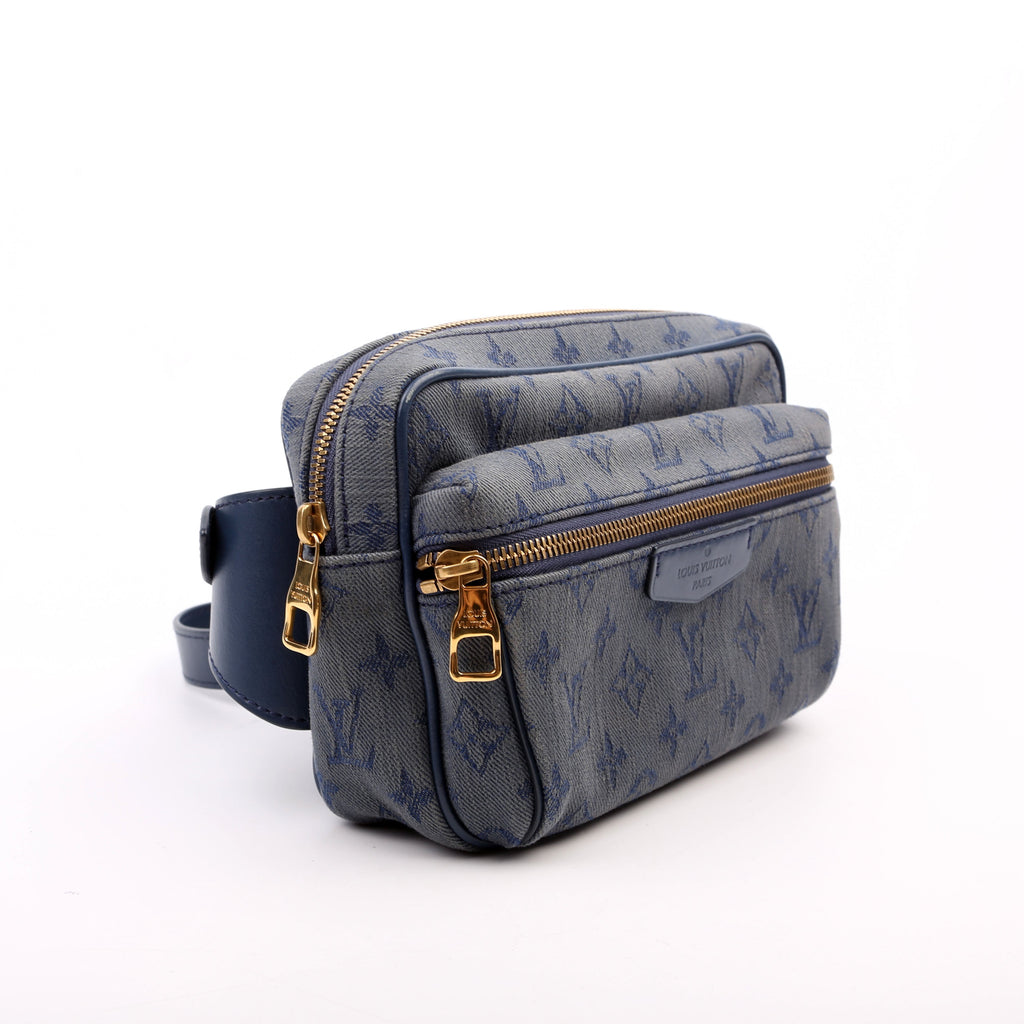 Louis Vuitton Outdoor Bumbag Denim Monogram Blue