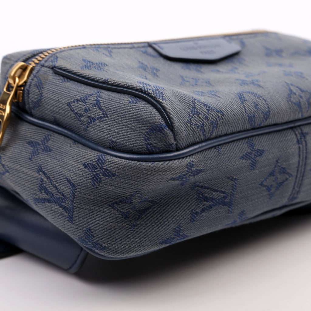 Louis Vuitton Outdoor Bumbag Denim Monogram Blue