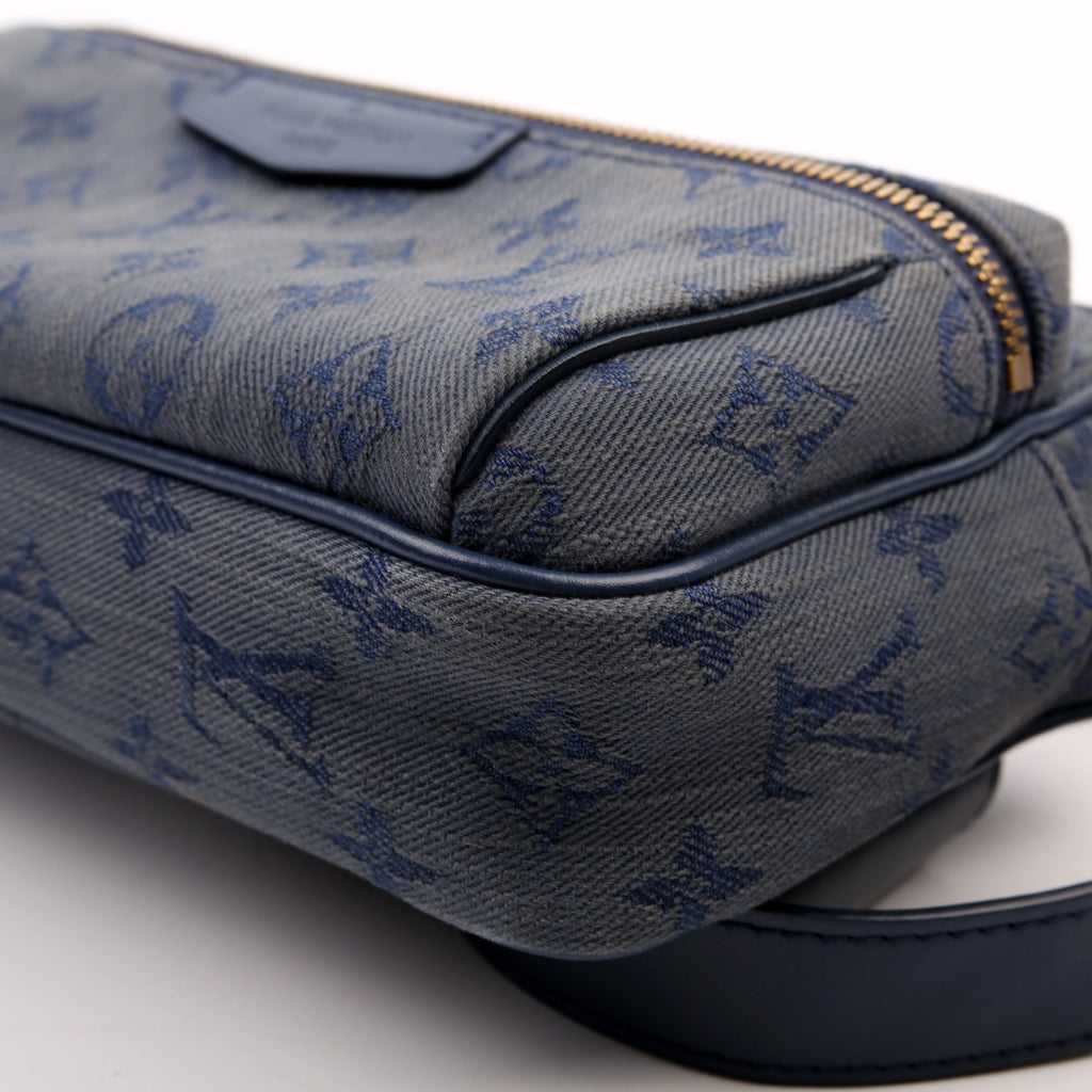 Louis Vuitton Outdoor Bumbag Denim Monogram Blue
