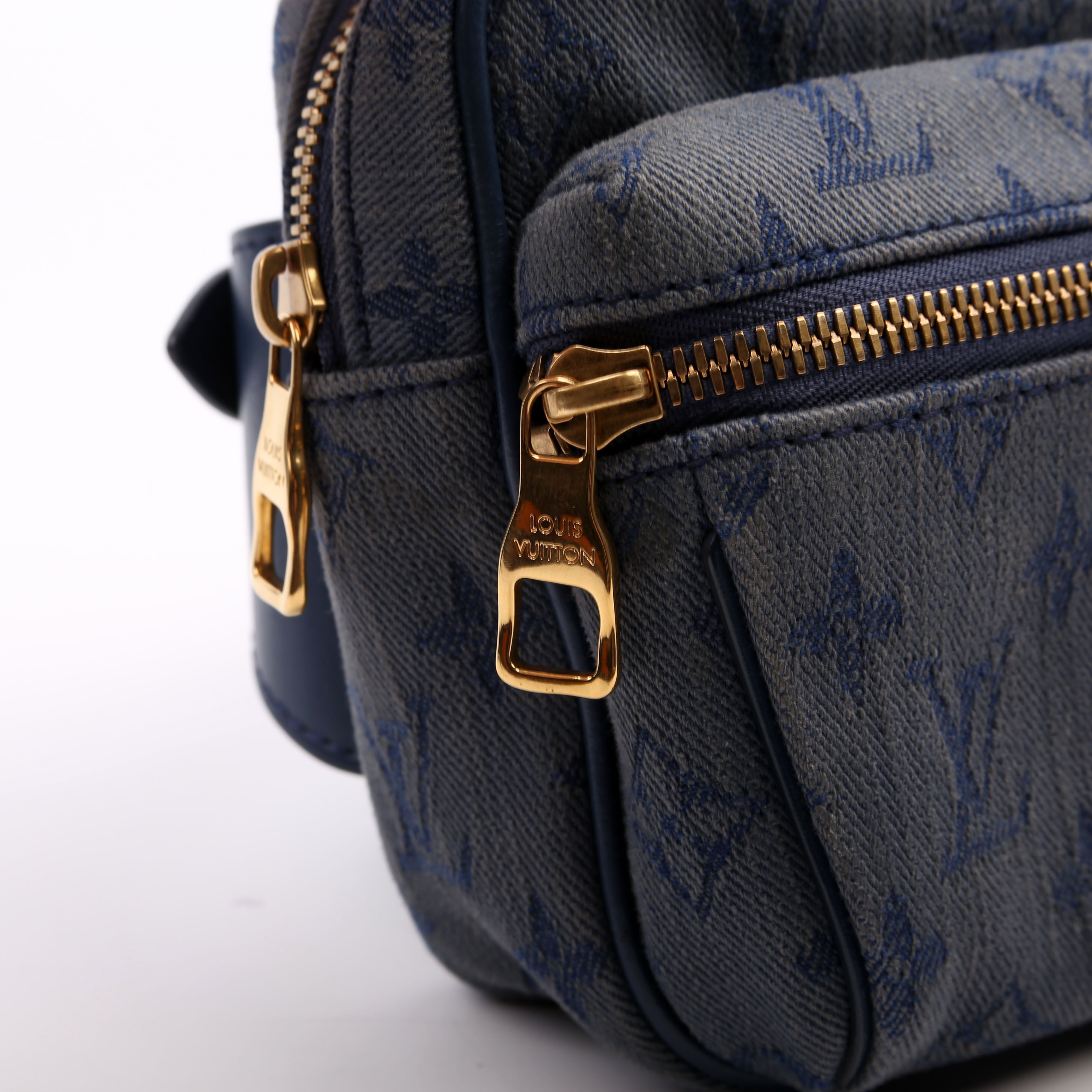 Louis Vuitton Outdoor Bumbag Denim Monogram Blue