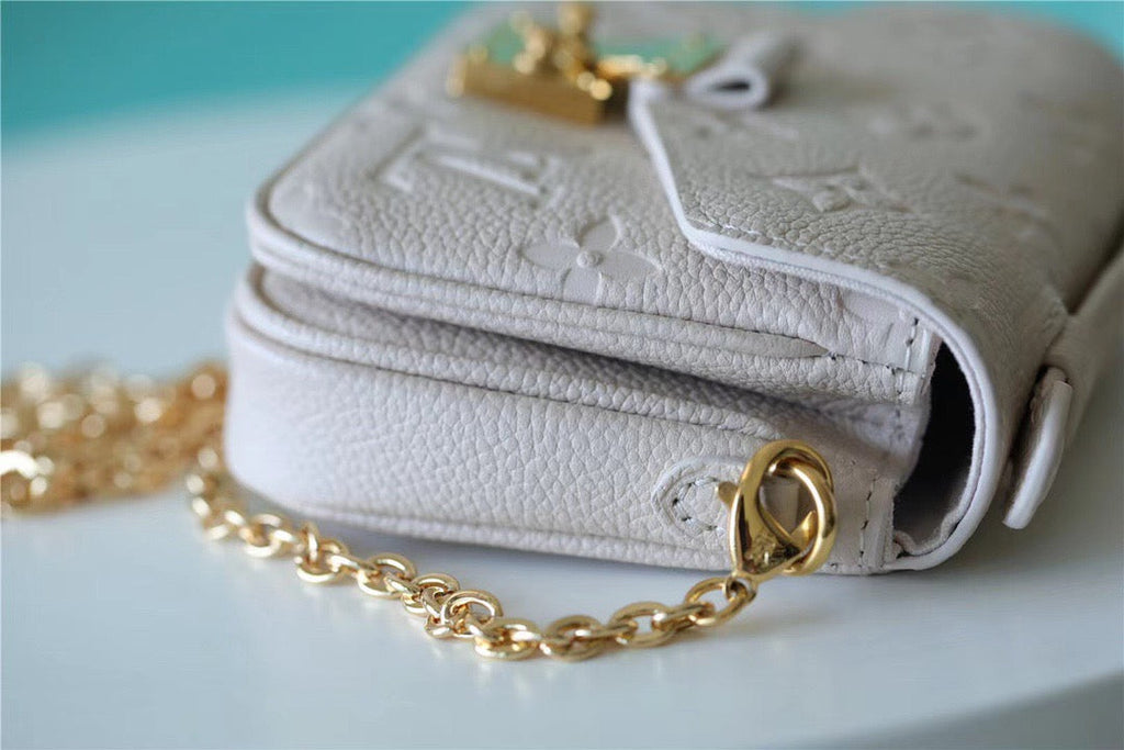 Louis Vuitton Micro Metis Monogram Empreinte Beige For Women, WomenÃƒÂ¢Ã¢â€šÂ¬Ã¢â€žÂ¢s Handbags, Shoulder And Crossbody Bags 5.5in/14cm Louis Vuitton M81390