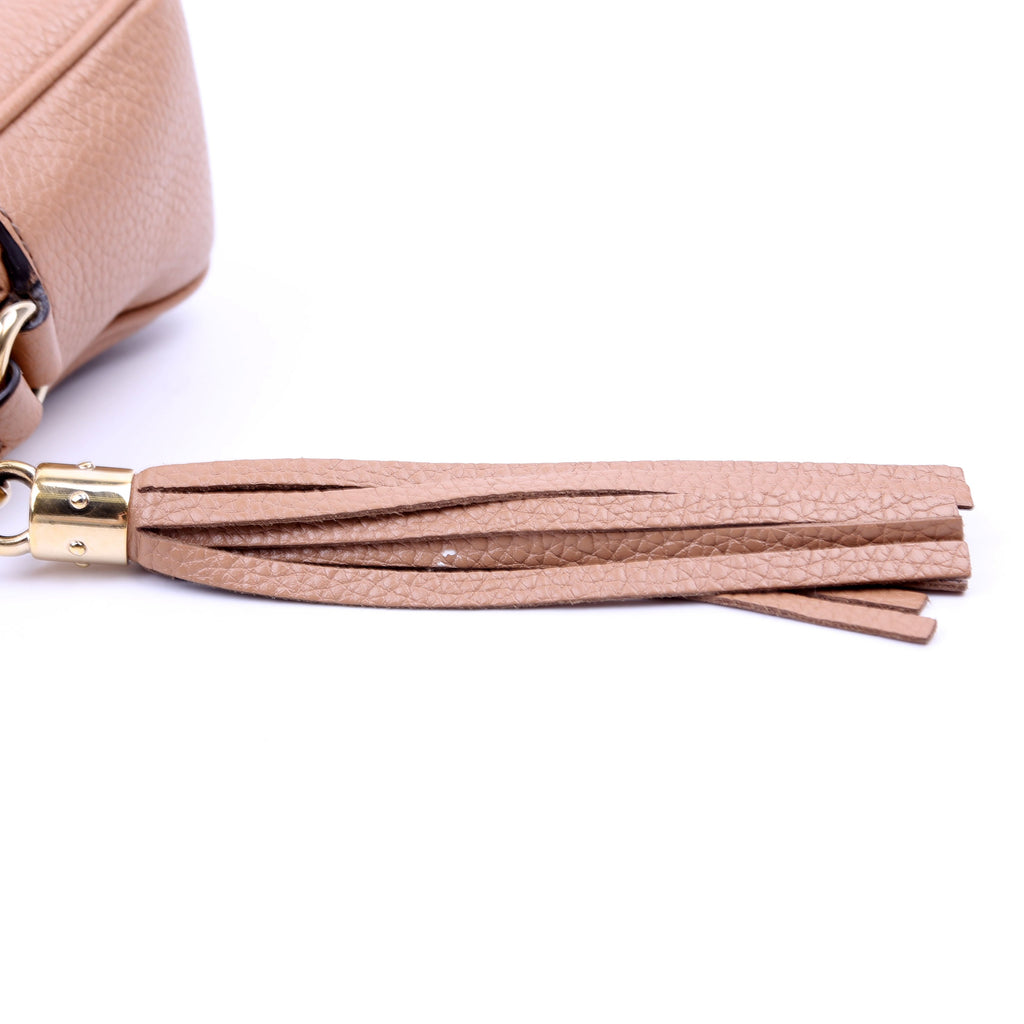 Gucci 308364 Soho Disco Crossbody Tan