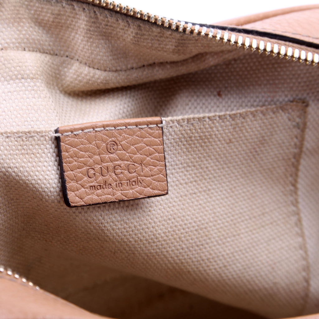 Gucci 308364 Soho Disco Crossbody Tan