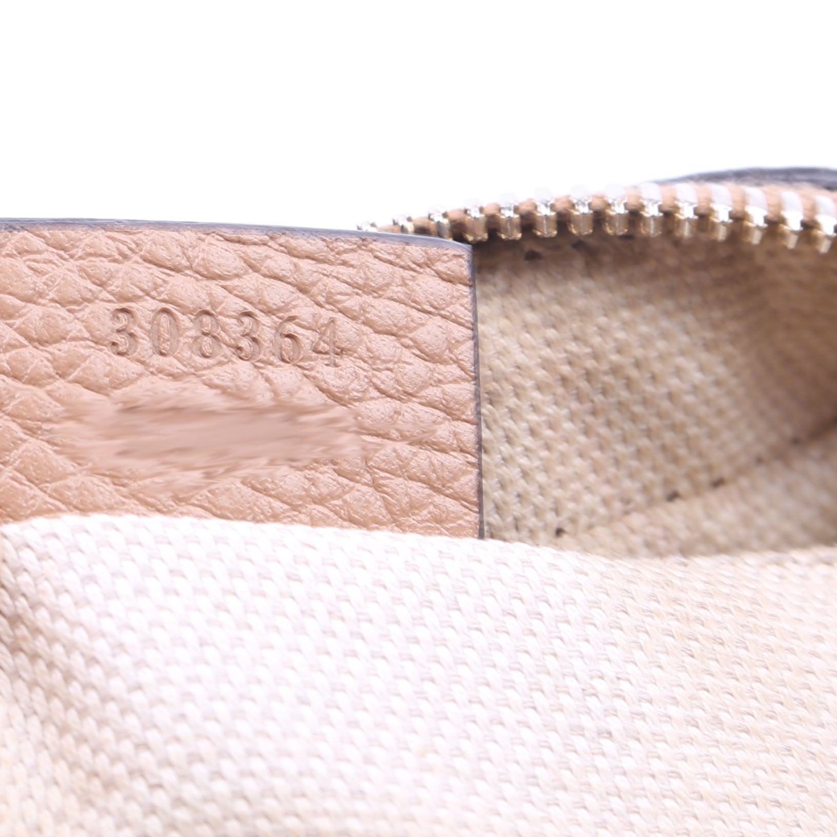 Gucci 308364 Soho Disco Crossbody Tan
