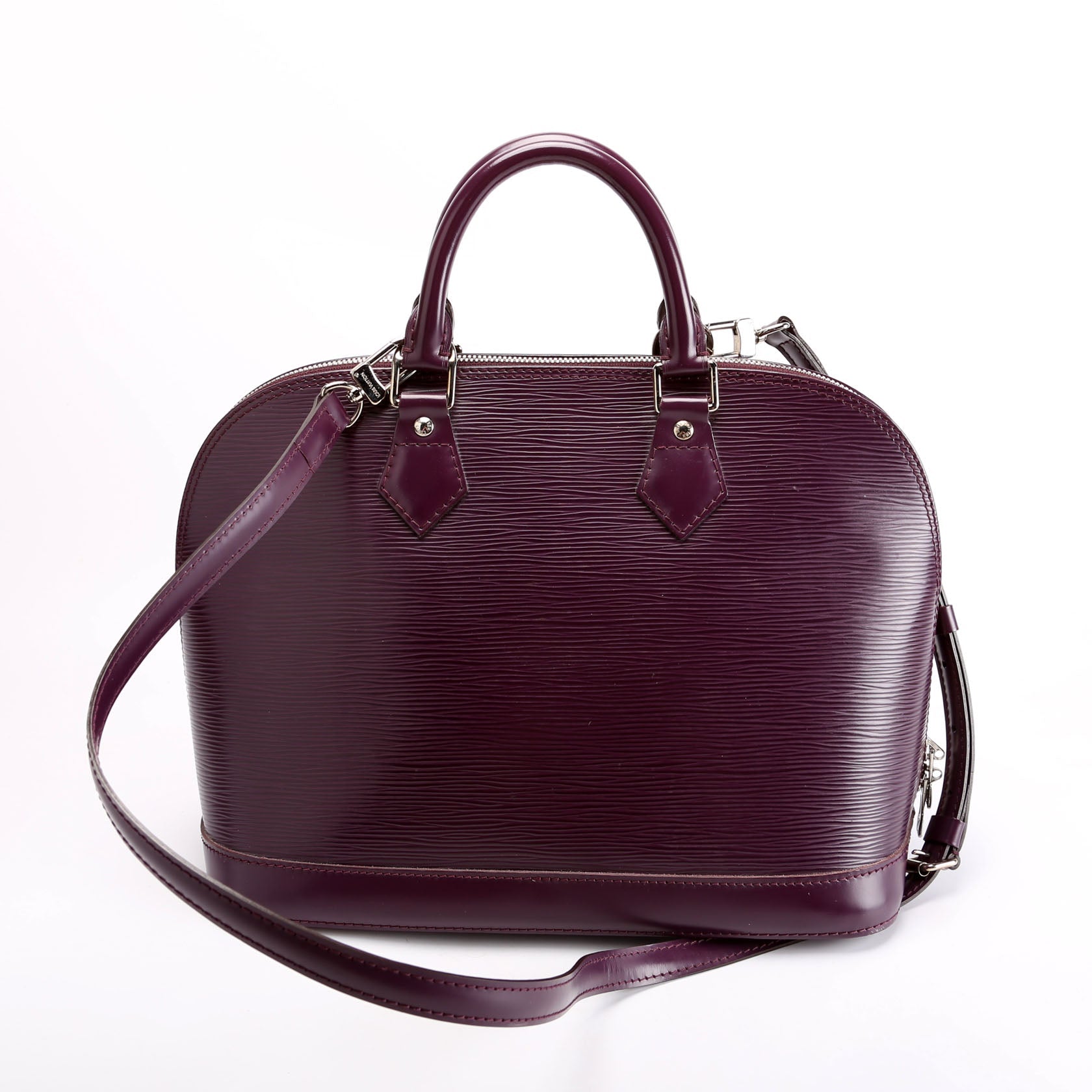 Louis Vuitton Alma With Strap Pm Epi Older Purple