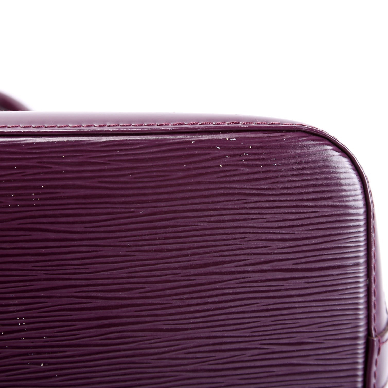 Louis Vuitton Alma With Strap Pm Epi Older Purple