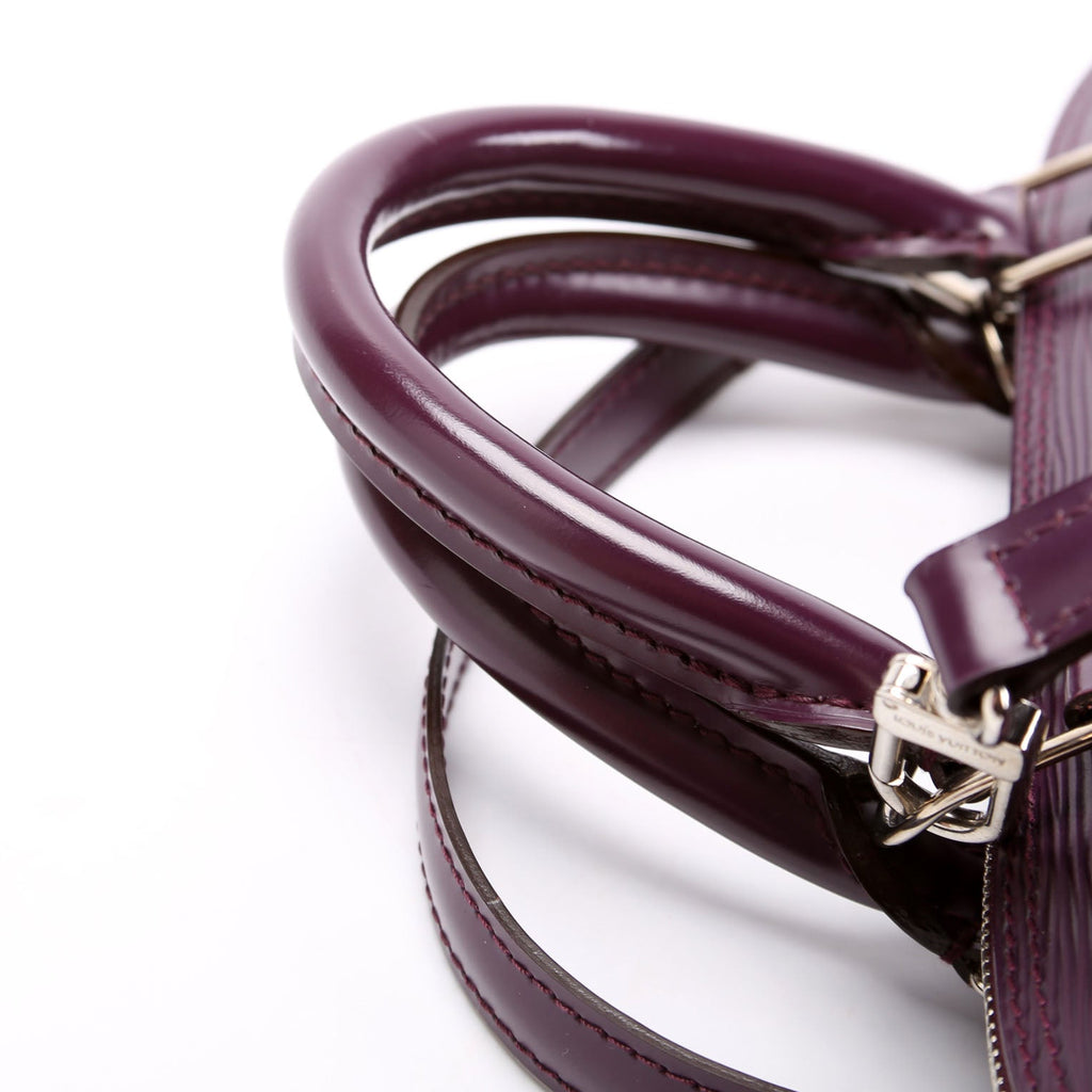 Louis Vuitton Alma With Strap Pm Epi Older Purple