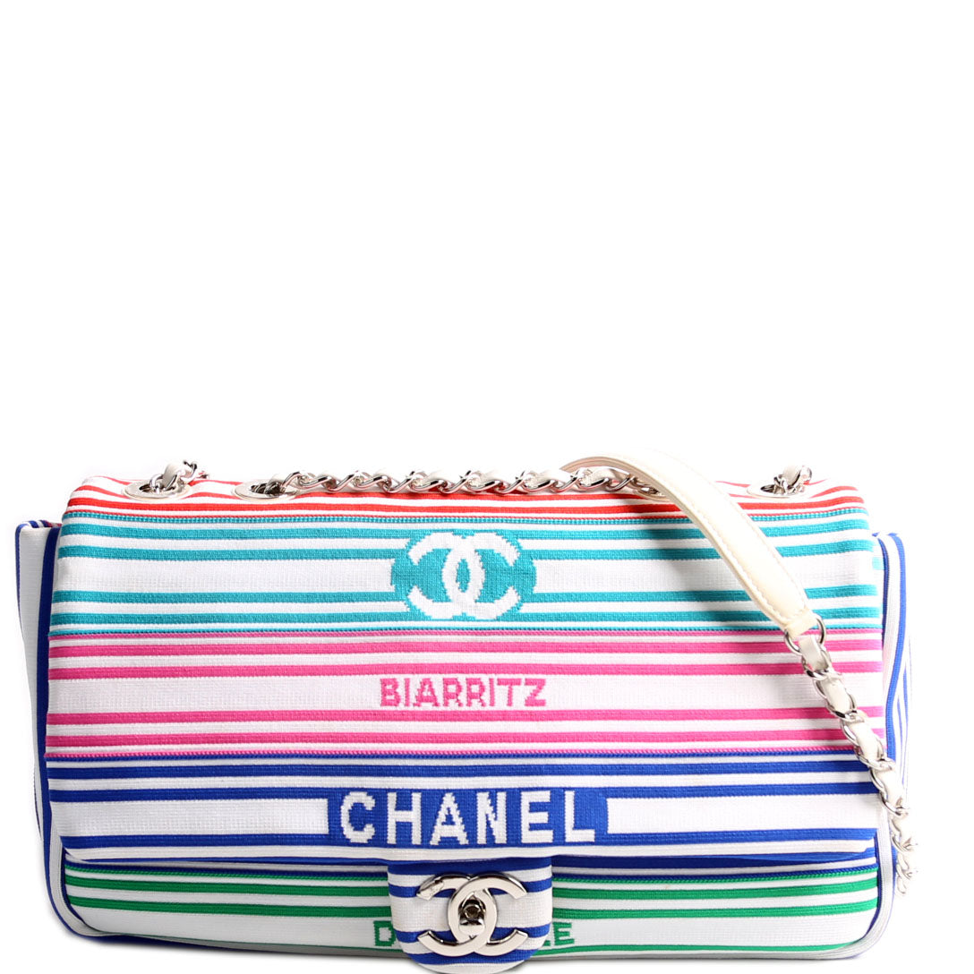 Chanel Venise Biarritz Flap Mixed Fibers Lambskin 27M