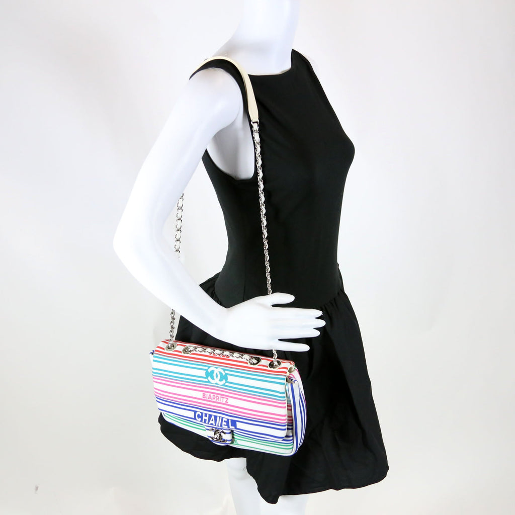 Chanel Venise Biarritz Flap Mixed Fibers Lambskin 27M
