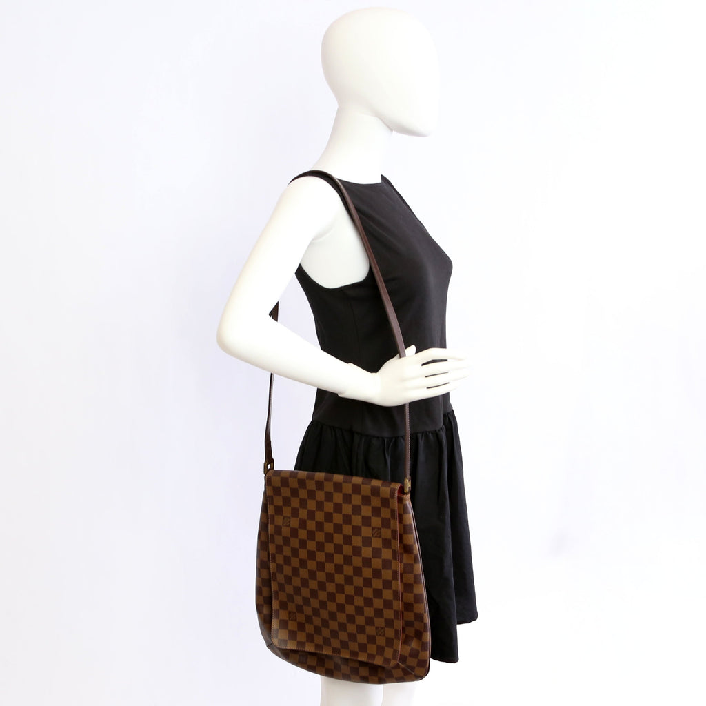 Louis Vuitton Musette Messenger Damier Ebene
