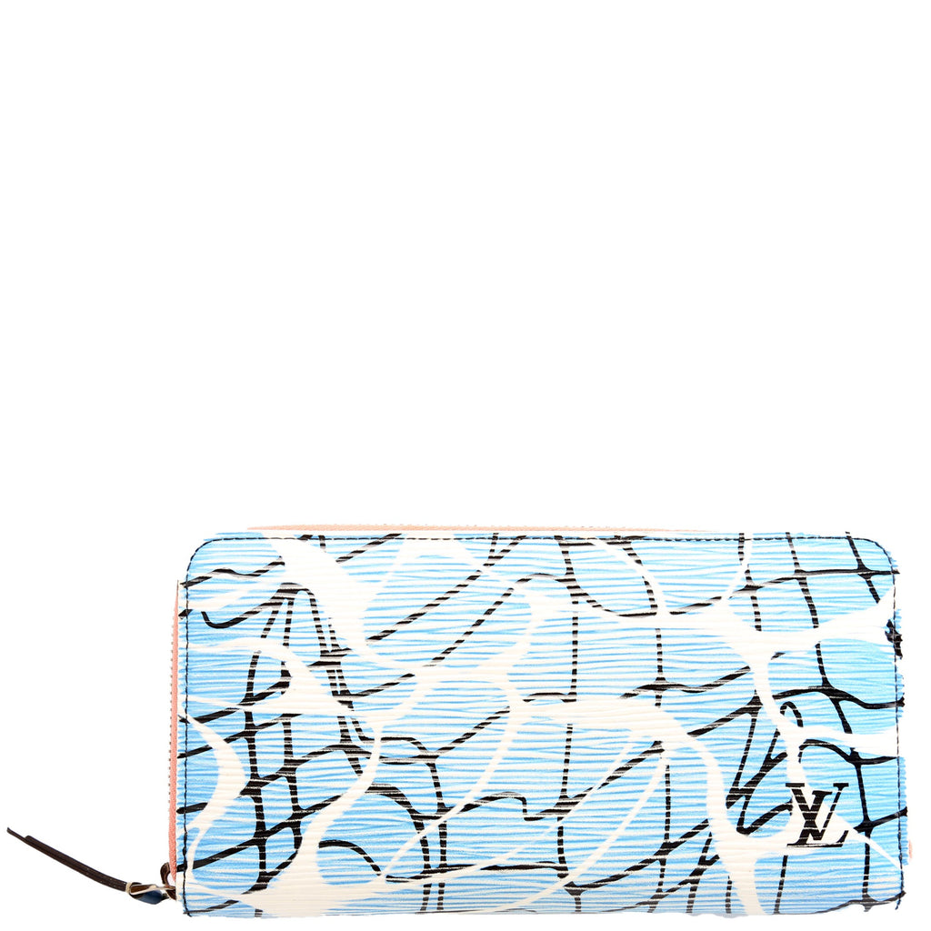 Louis Vuitton Zippy Wallet Aqua Epi