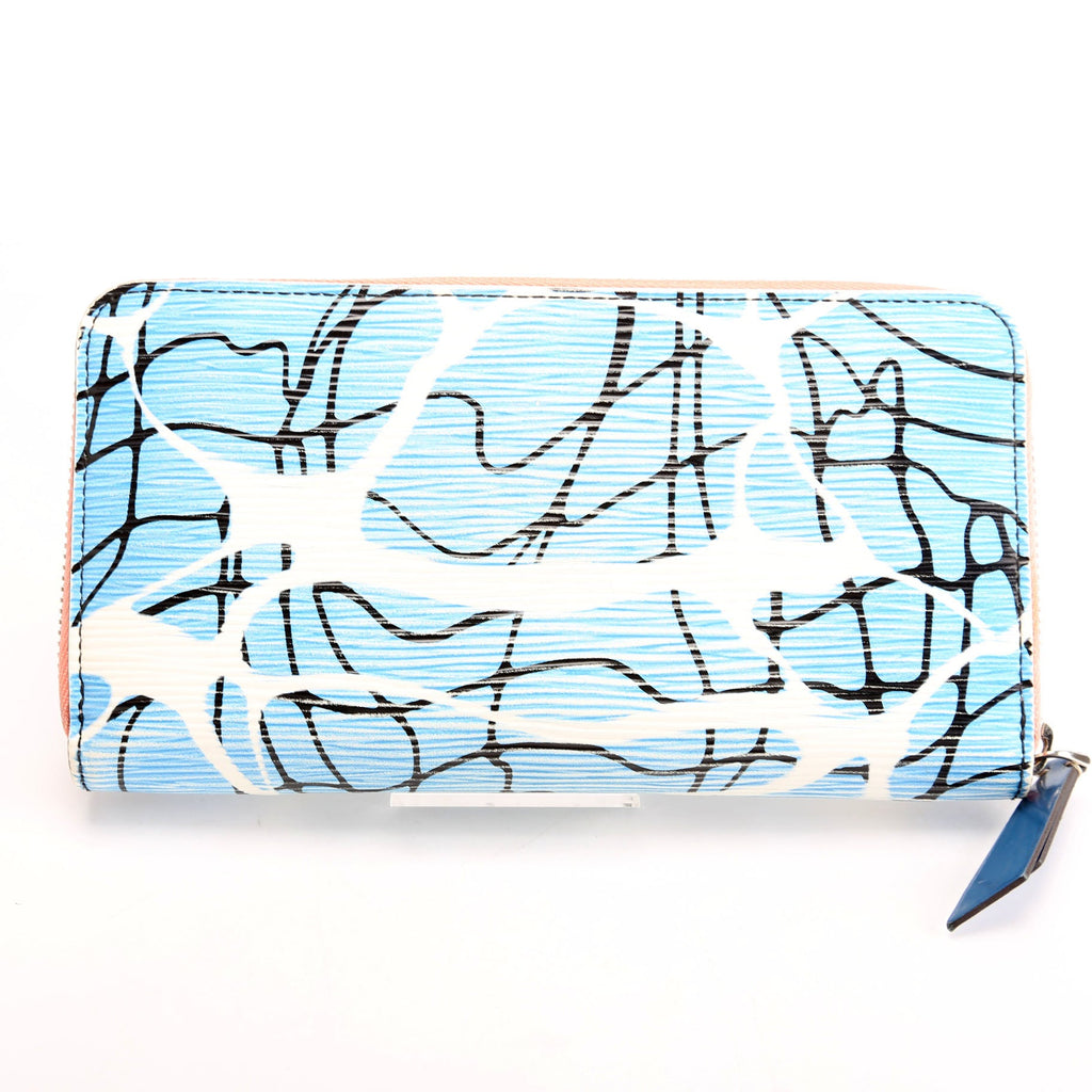 Louis Vuitton Zippy Wallet Aqua Epi