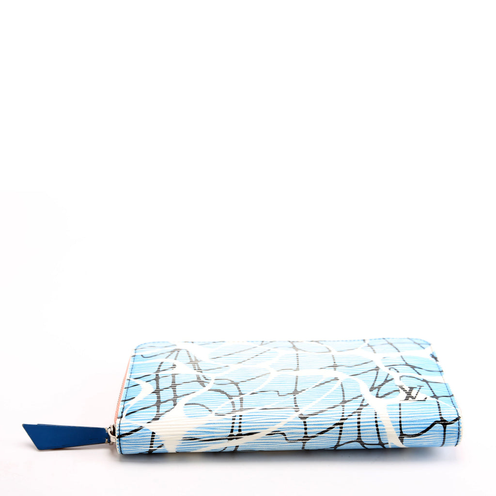 Louis Vuitton Zippy Wallet Aqua Epi
