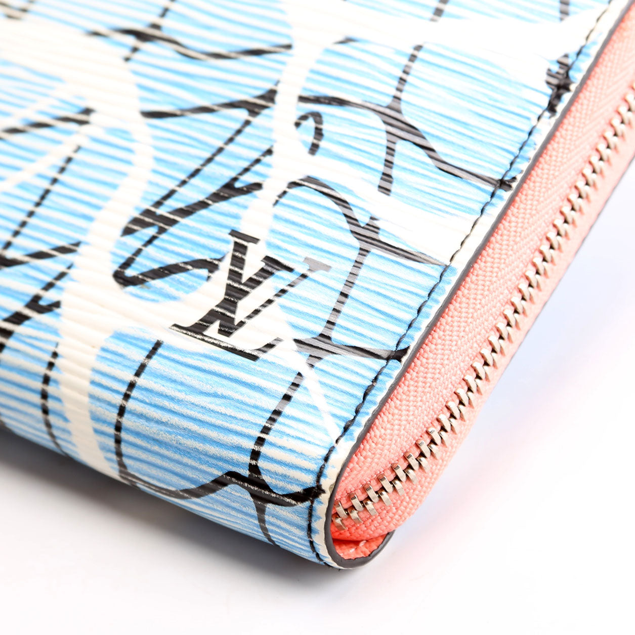 Louis Vuitton Zippy Wallet Aqua Epi