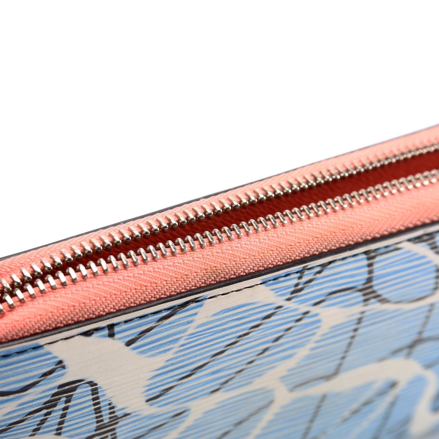 Louis Vuitton Zippy Wallet Aqua Epi