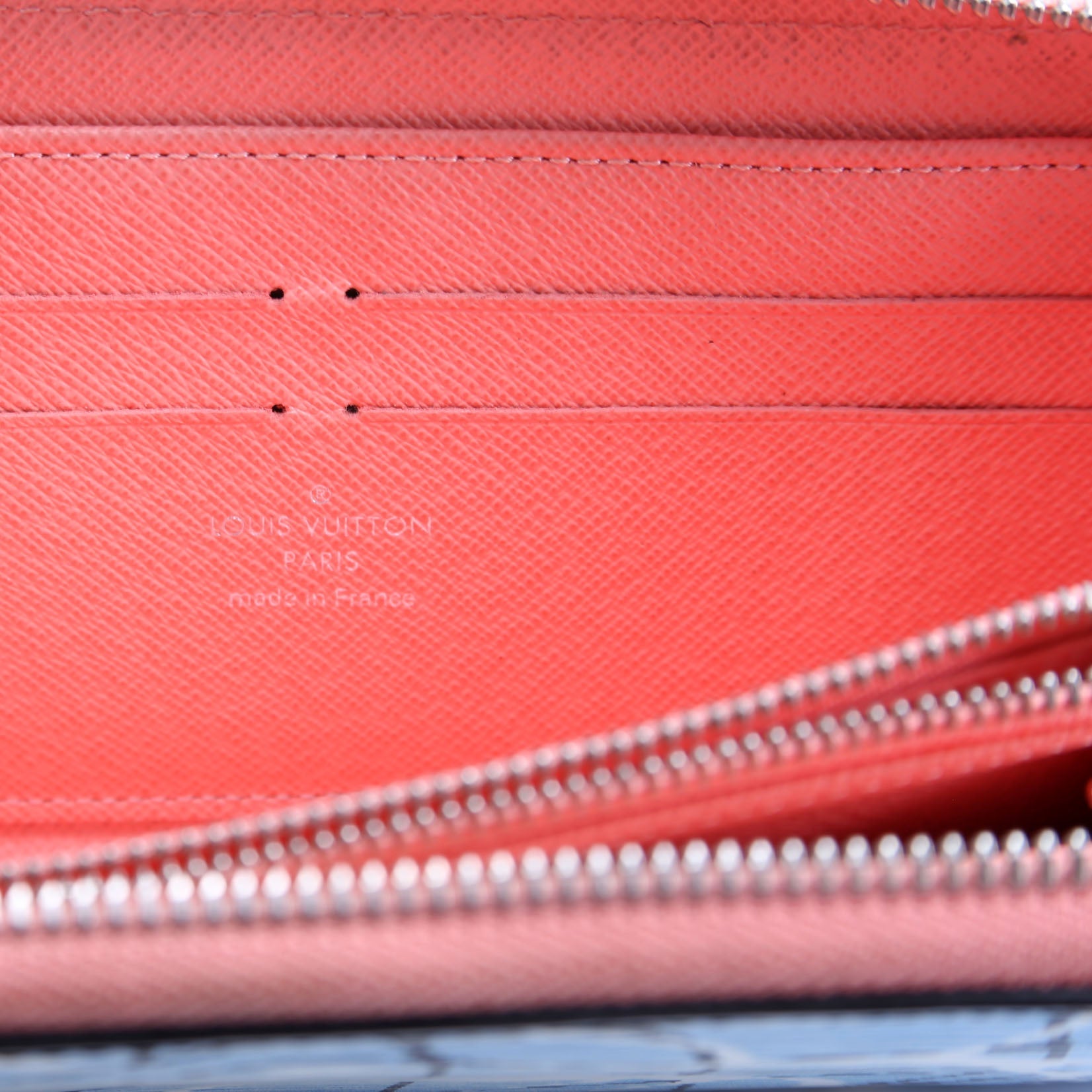 Louis Vuitton Zippy Wallet Aqua Epi