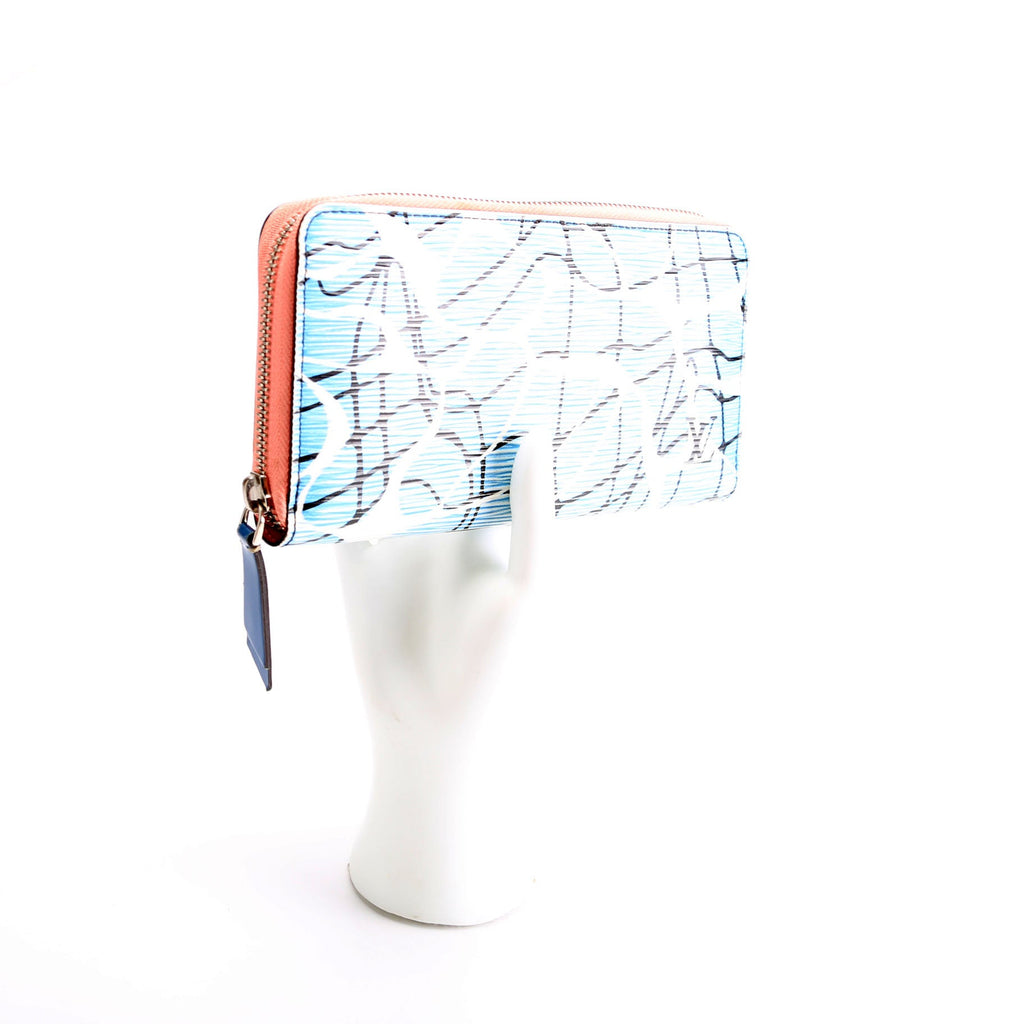 Louis Vuitton Zippy Wallet Aqua Epi