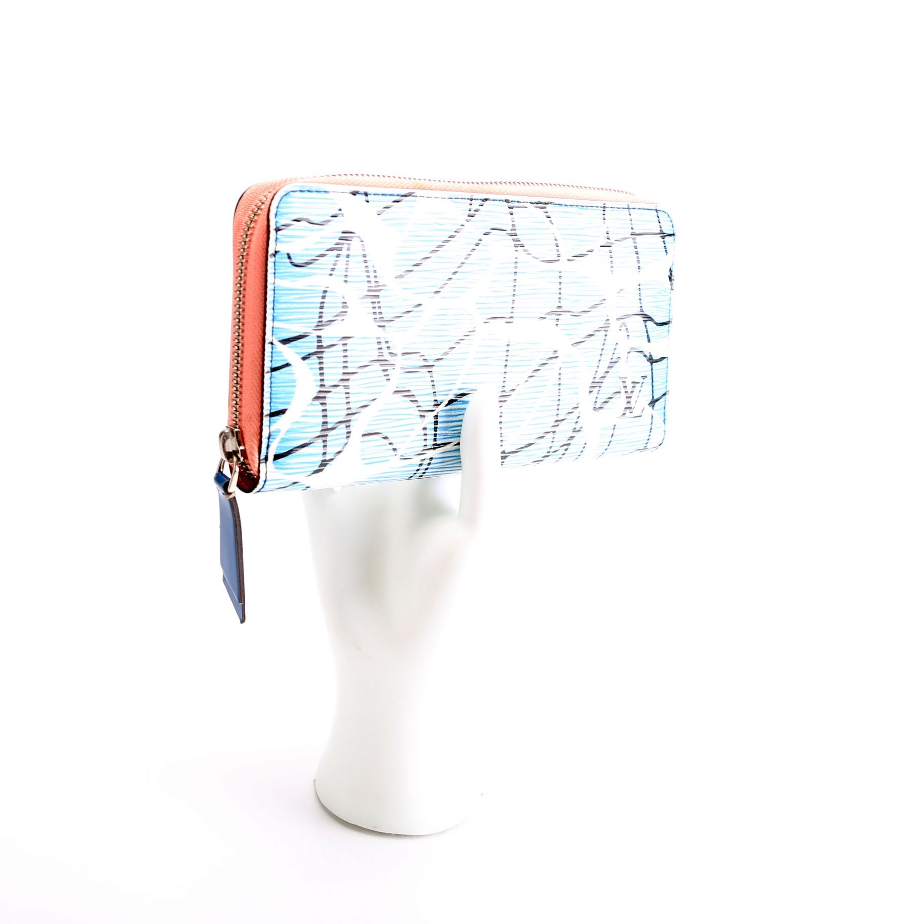 Louis Vuitton Zippy Wallet Aqua Epi