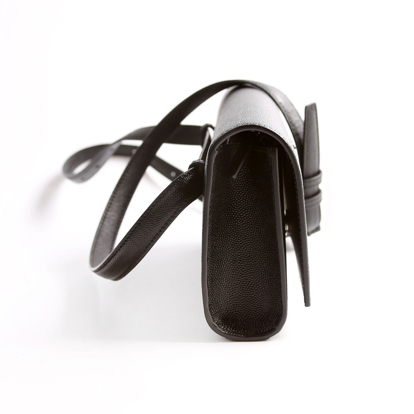Saint Laurent Kate Belt Bag Grain Black