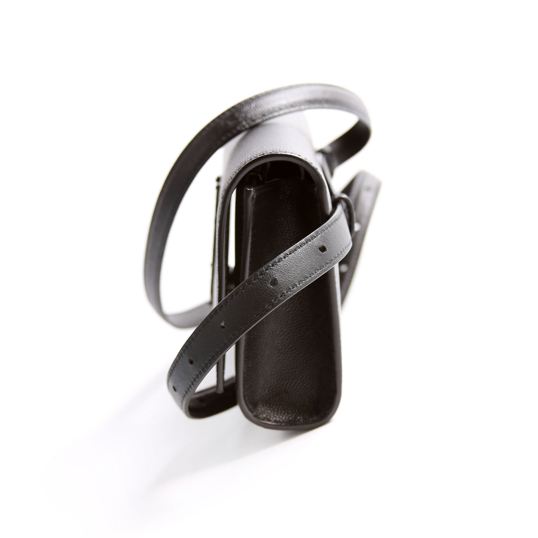 Saint Laurent Kate Belt Bag Grain Black