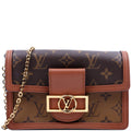 Louis Vuitton Dauphine Chain Reverse Wallet Monogram