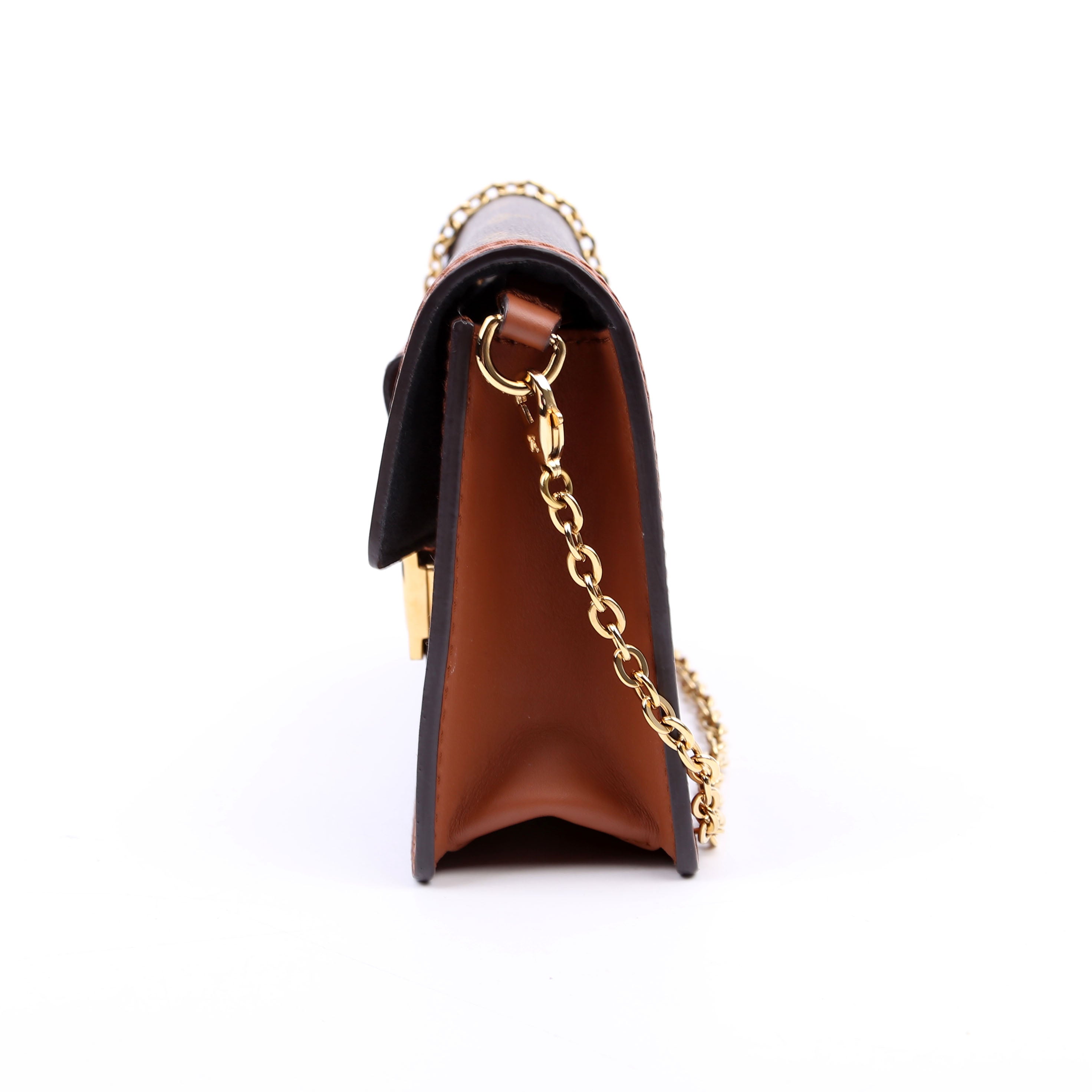 Louis Vuitton Dauphine Chain Reverse Wallet Monogram