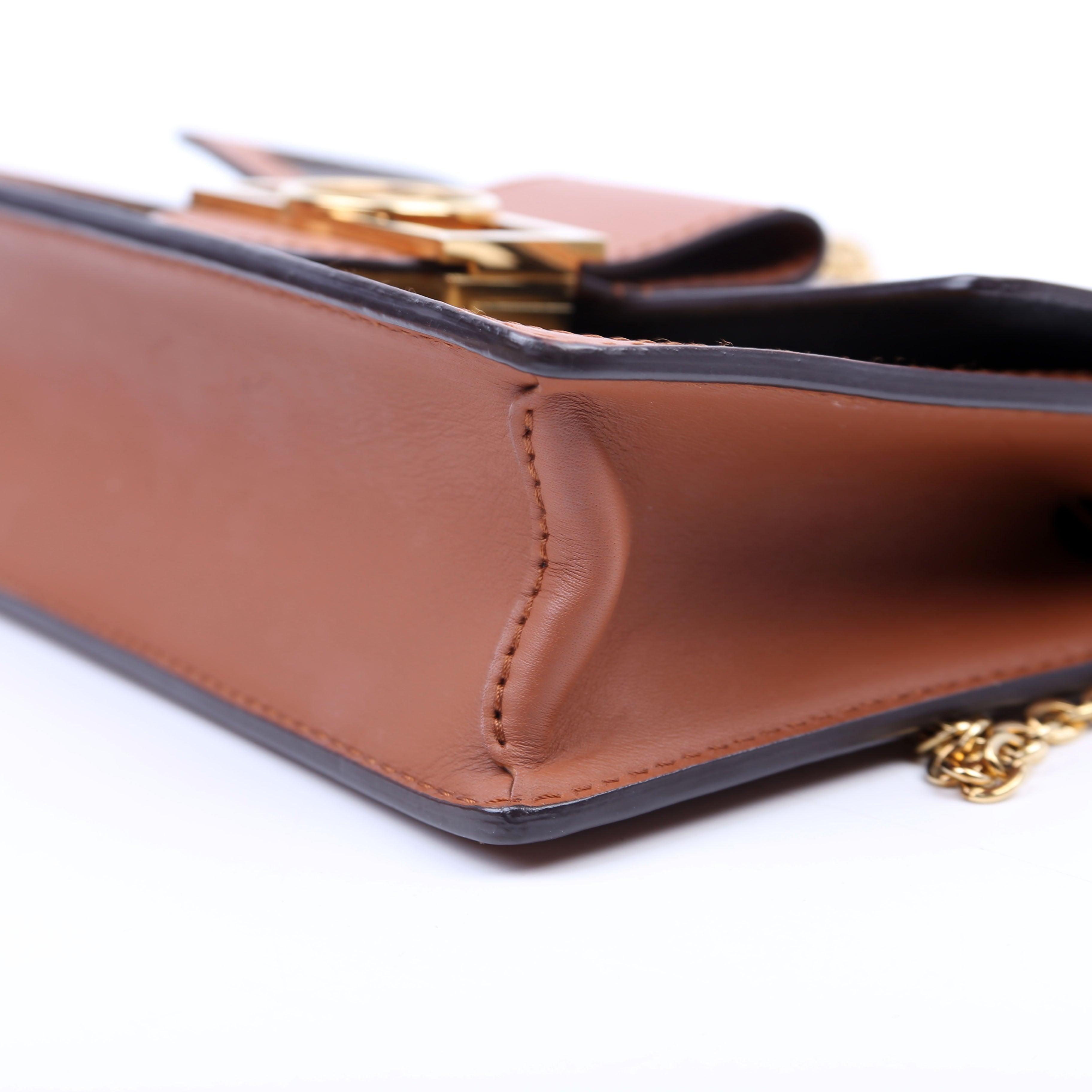 Louis Vuitton Dauphine Chain Reverse Wallet Monogram