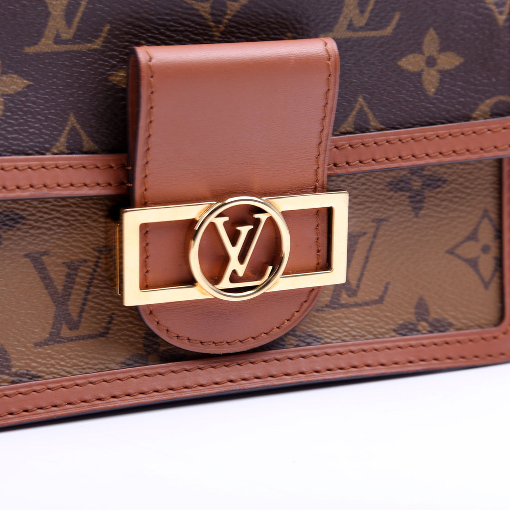 Louis Vuitton Dauphine Chain Reverse Wallet Monogram