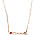 Chanel I Love Chanel Necklace Gold