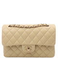 Chanel Classic Flap Small Caviar Neutral