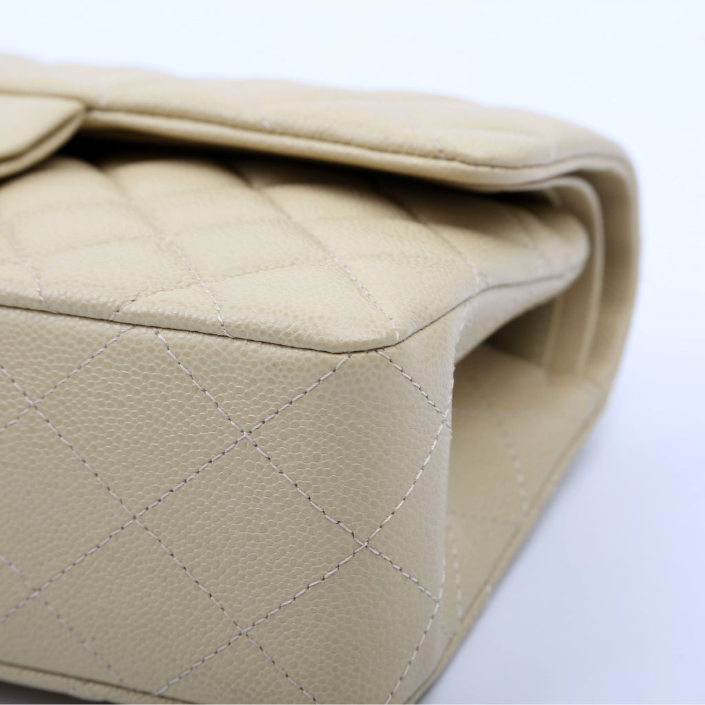 Chanel Classic Flap Small Caviar Neutral