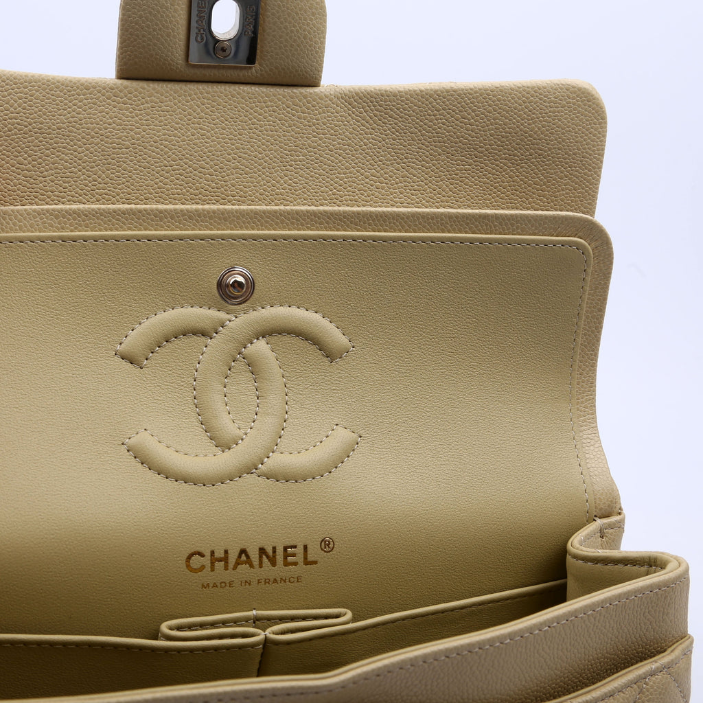 Chanel Classic Flap Small Caviar Neutral