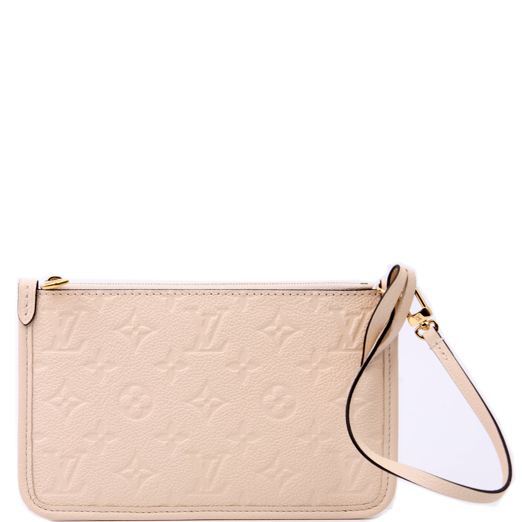 Louis Vuitton Pochette Only Carryfall PM Empreinte White