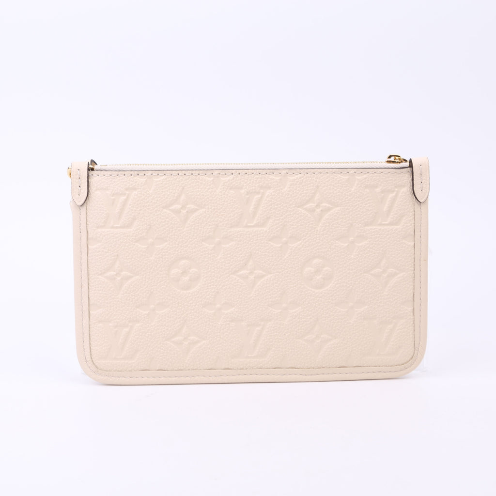 Louis Vuitton Pochette Only Carryfall PM Empreinte White