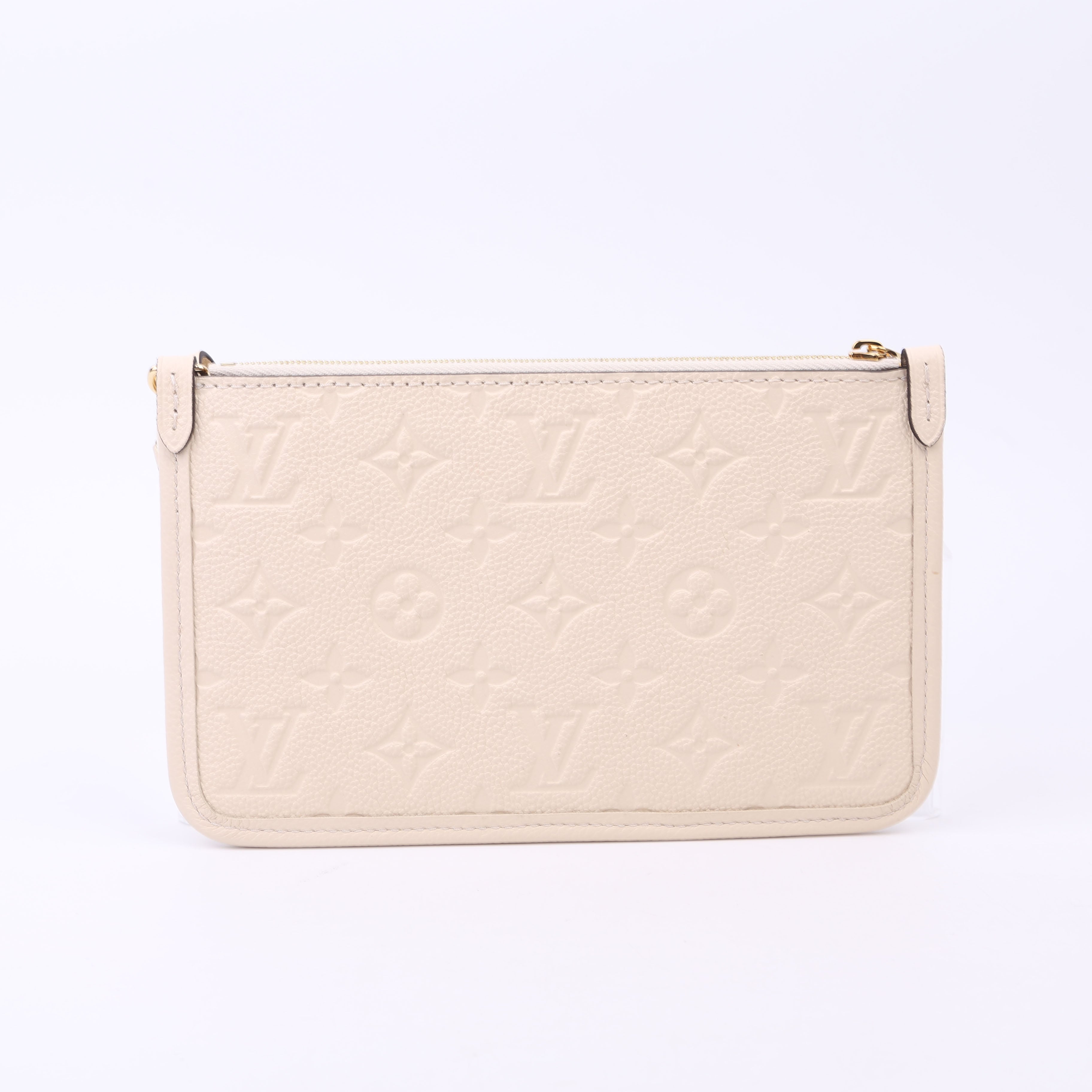 Louis Vuitton Pochette Only Carryfall PM Empreinte White