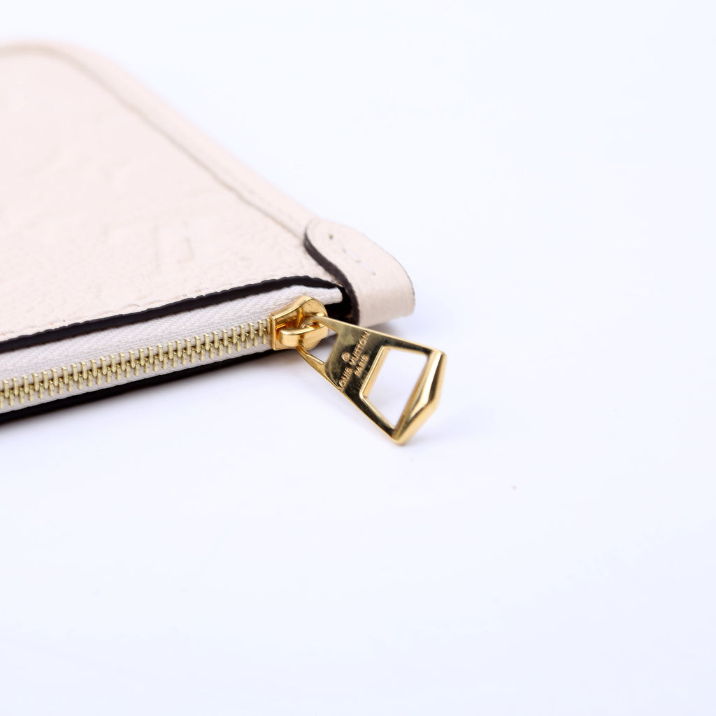 Louis Vuitton Pochette Only Carryfall PM Empreinte White