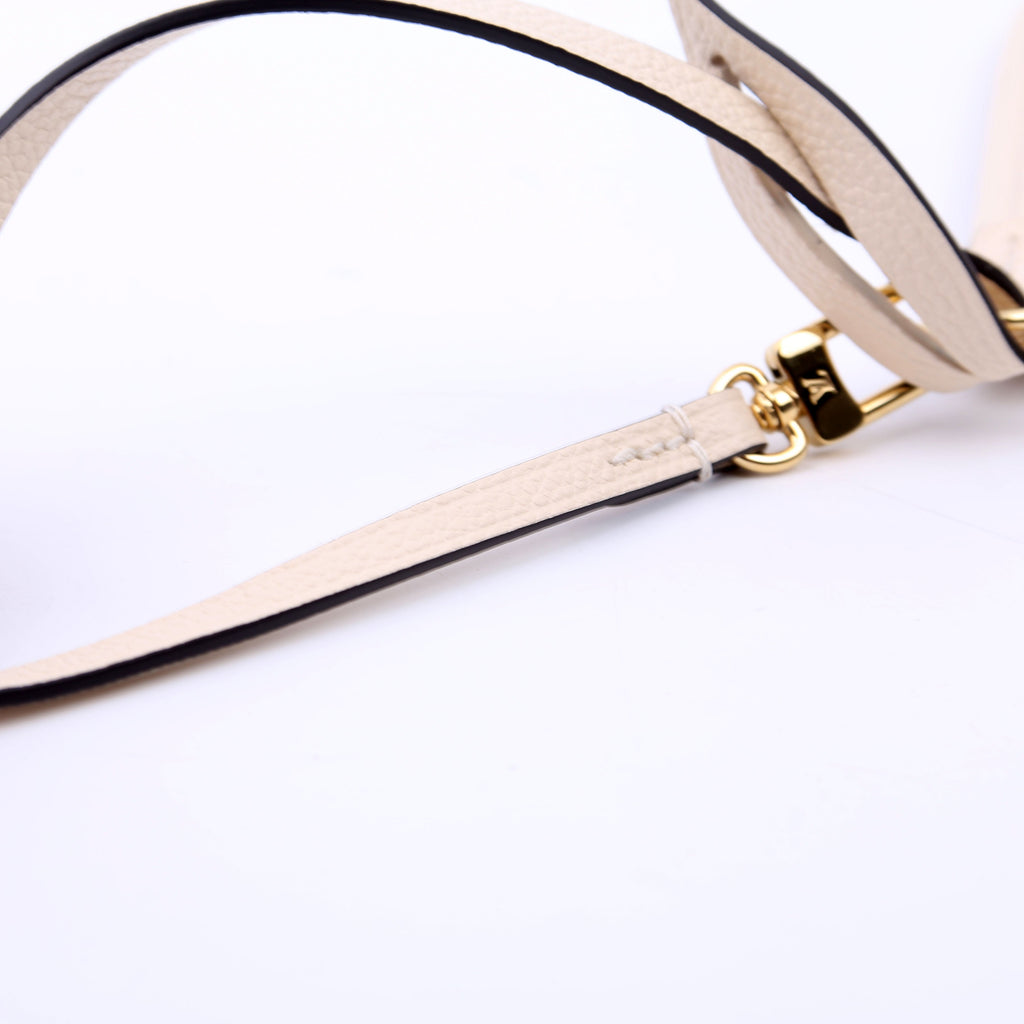 Louis Vuitton Pochette Only Carryfall PM Empreinte White
