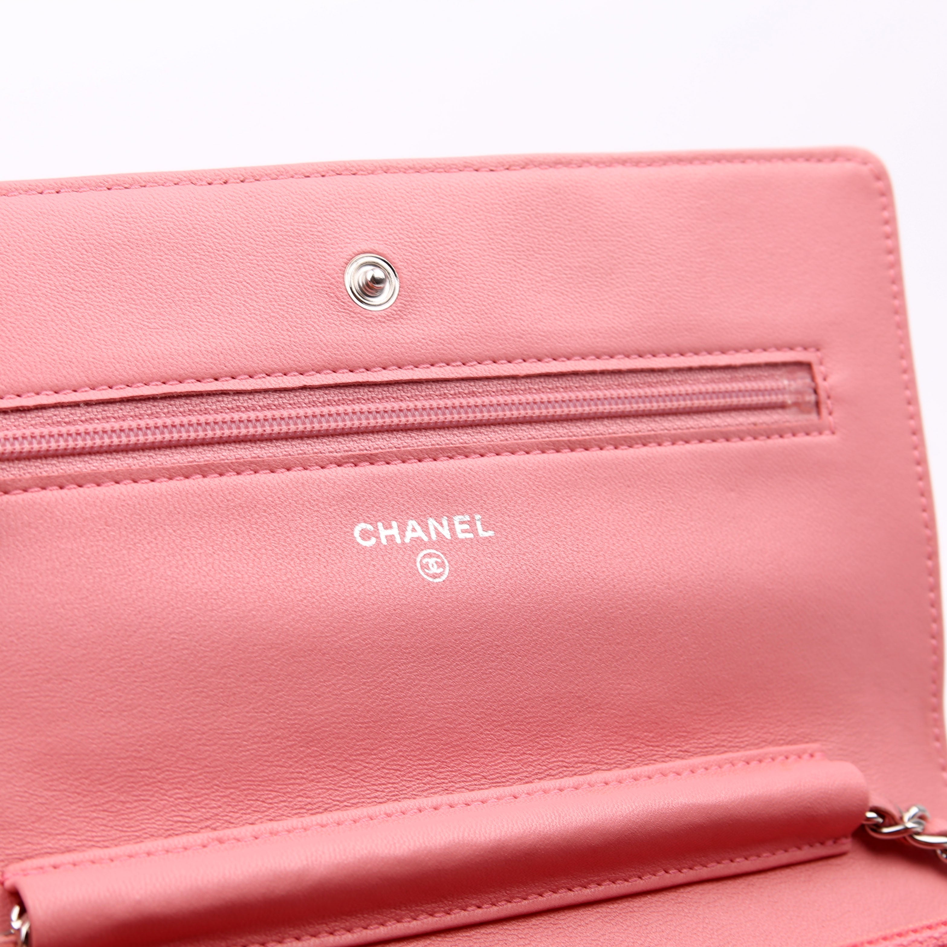 Chanel WOC Classic Lambskin Pink